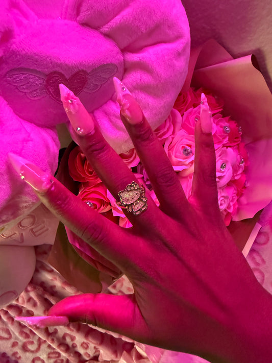 Kitty Charm Ring
