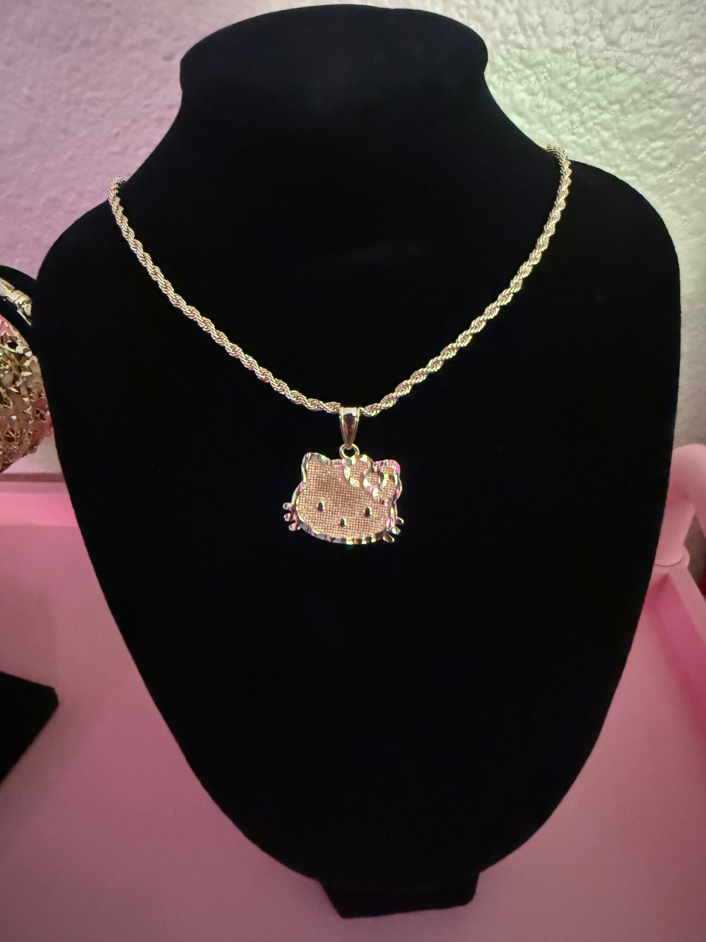 Kitty Charm Necklace