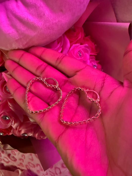 Love lock Rolex Hoops